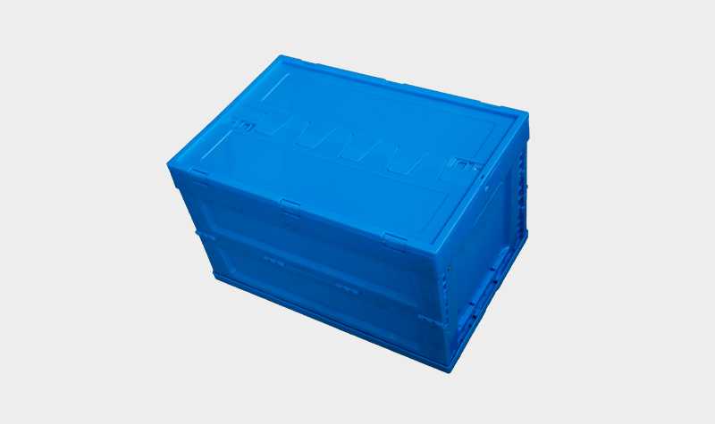 轩盛塑业600-360塑料内倒式折叠周转箱
