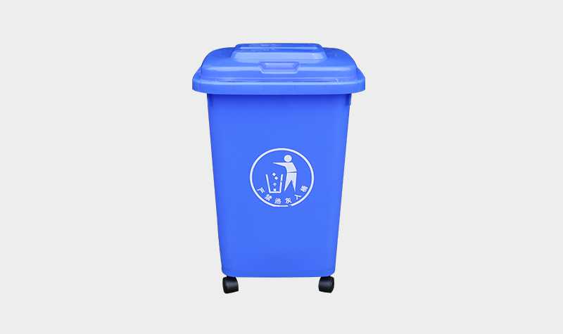 轩盛塑业50L塑料垃圾桶