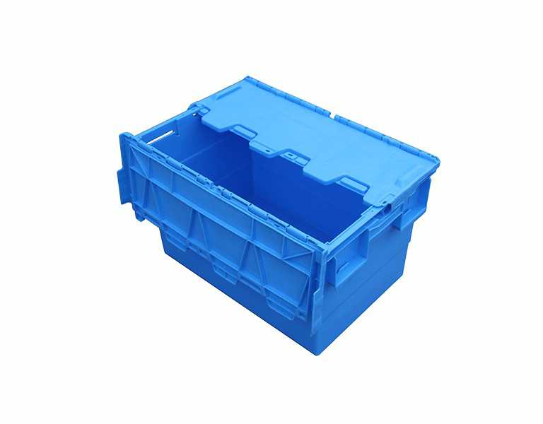 轩盛塑业600-360斜插式塑料物流箱