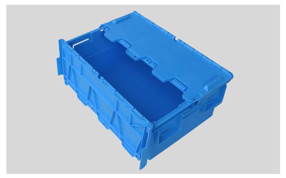 轩盛塑业600-340斜插式塑料物流箱